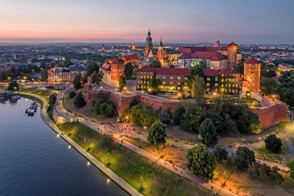 Industrial Vistula Apartment Free Parking & Gym Krakau Buitenkant foto
